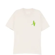 Футболка с принтом попугая