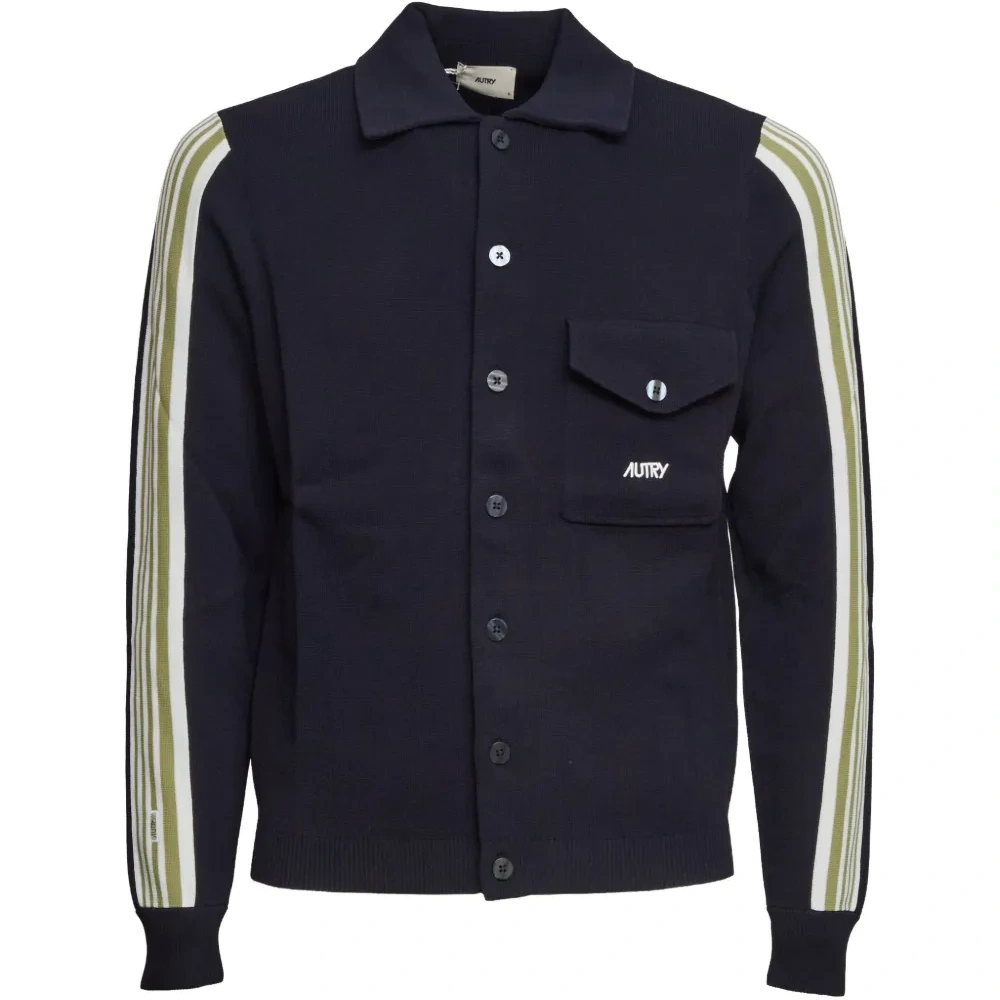 Полосатая трикотажная рубашка Полосатая трикотажная рубашка