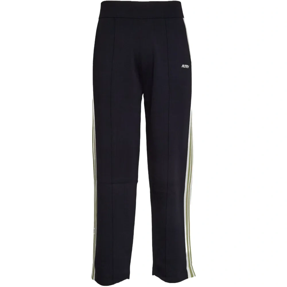 Спортивные брюки в полоску на эластичном поясе