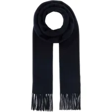 Кашемировый шарф с бахромой