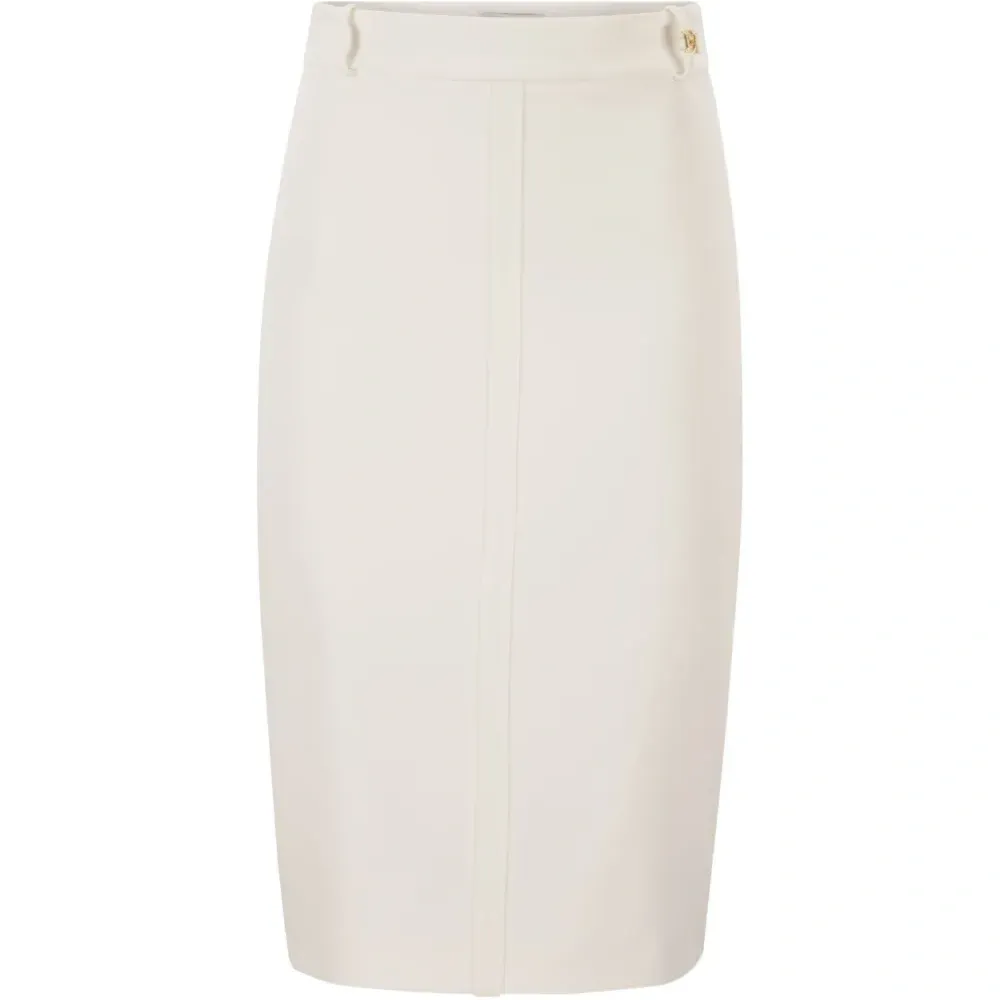 Миди-юбка с логотипом