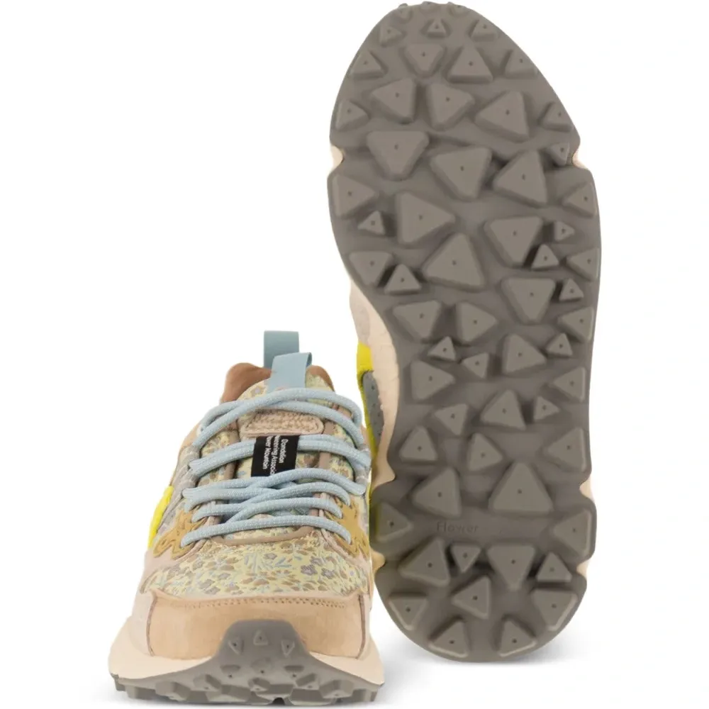 Замшевые кроссовки Yamano 3 с цветочным принтом