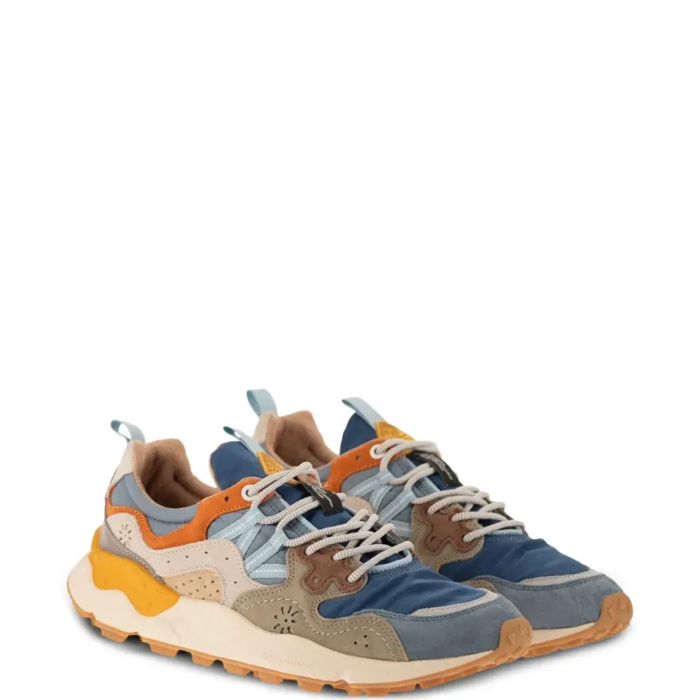 Кроссовки Yamano 3 из нескольких материалов Кроссовки Yamano 3 из нескольких материалов