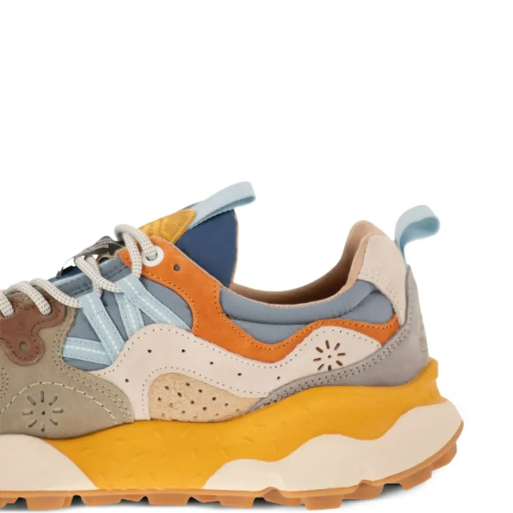 Кроссовки Yamano 3 из нескольких материалов Кроссовки Yamano 3 из нескольких материалов