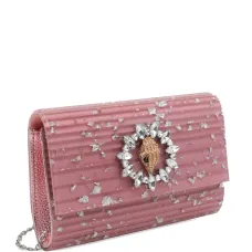 Клатч с цепочкой, украшенный орлом Клатч с цепочкой, украшенный орлом