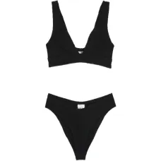 Пляжная одежда с V-образным вырезом и широкими бретелями