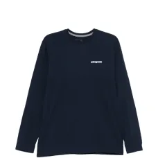 Футболка с длинными рукавами и принтом