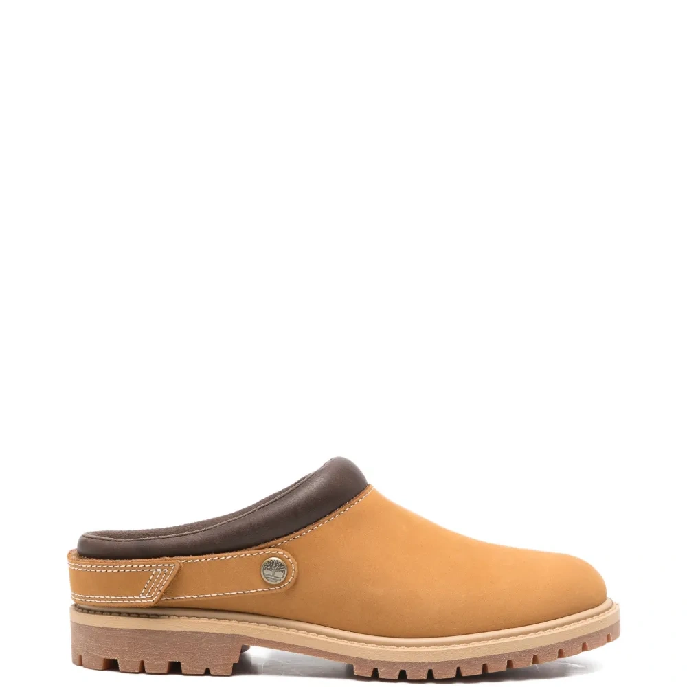 Мюли с круглым логотипом Мюли с круглым логотипом