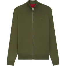 Хлопковая куртка на молнии