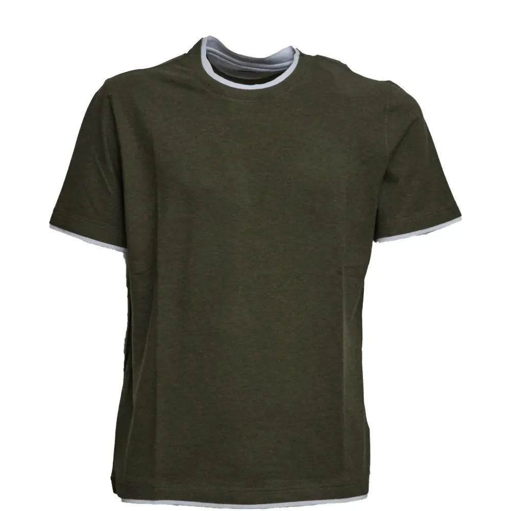 Хлопковая футболка Duo