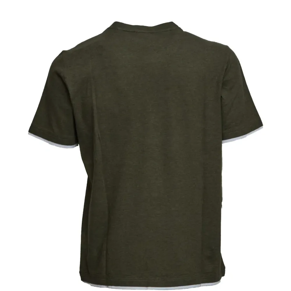 Хлопковая футболка Duo