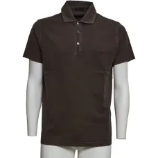 Поло с вышитыми деталями