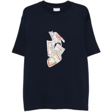 Футболка с нашивками в виде этикеток рома