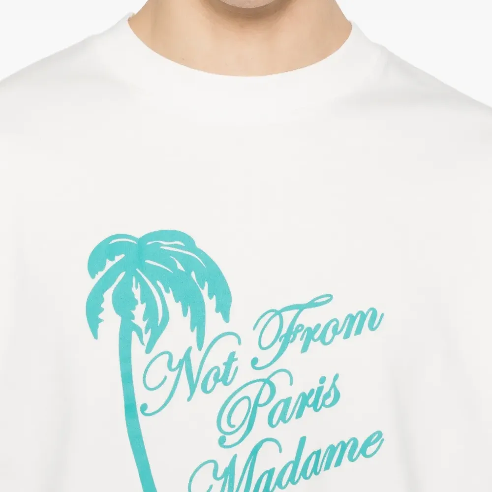 Футболка с надписью "Пальмы"