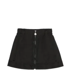 Юбка А-силуэта с надписью