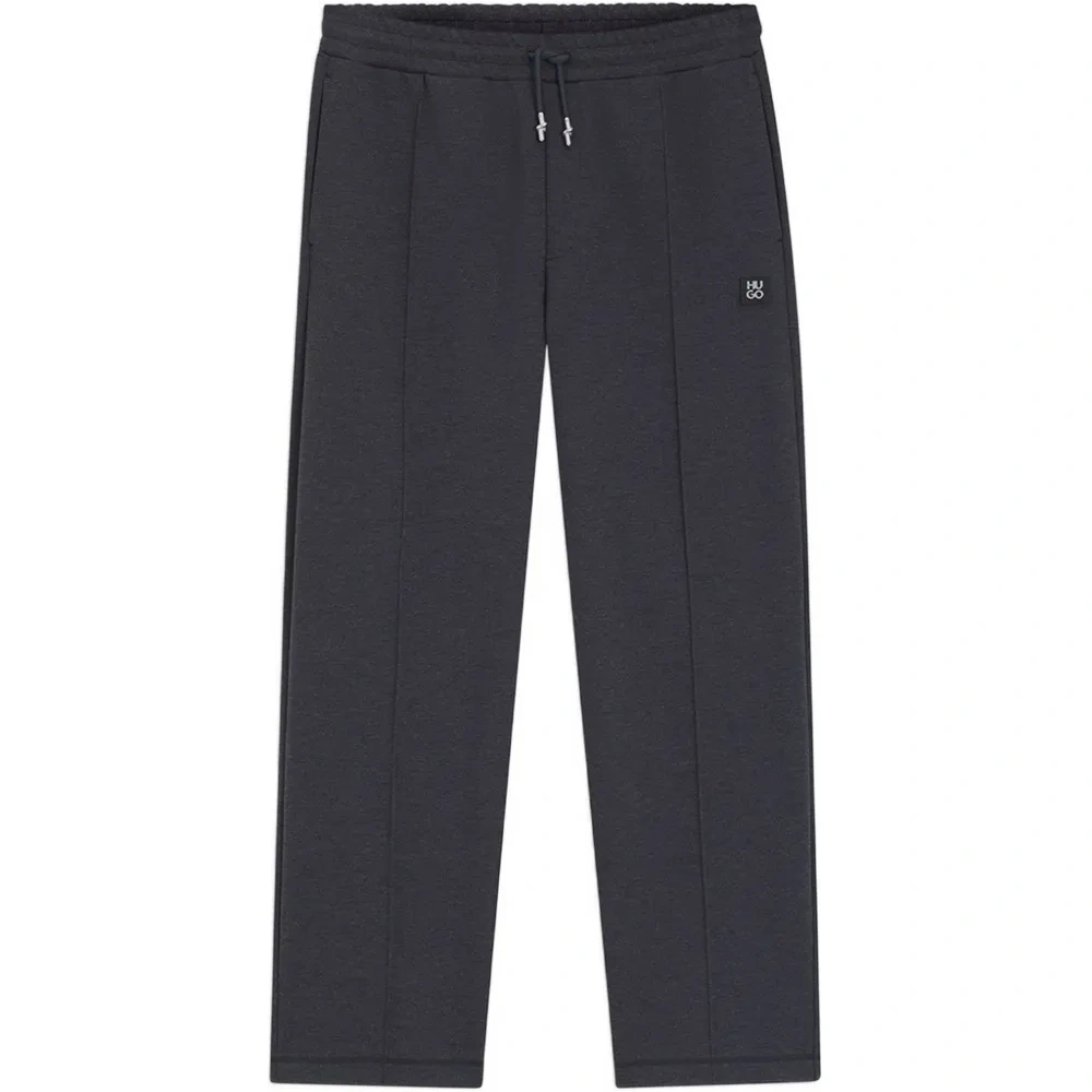 Брюки с нашивкой-логотипом