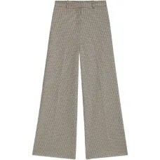 Брюки прямого кроя с узором