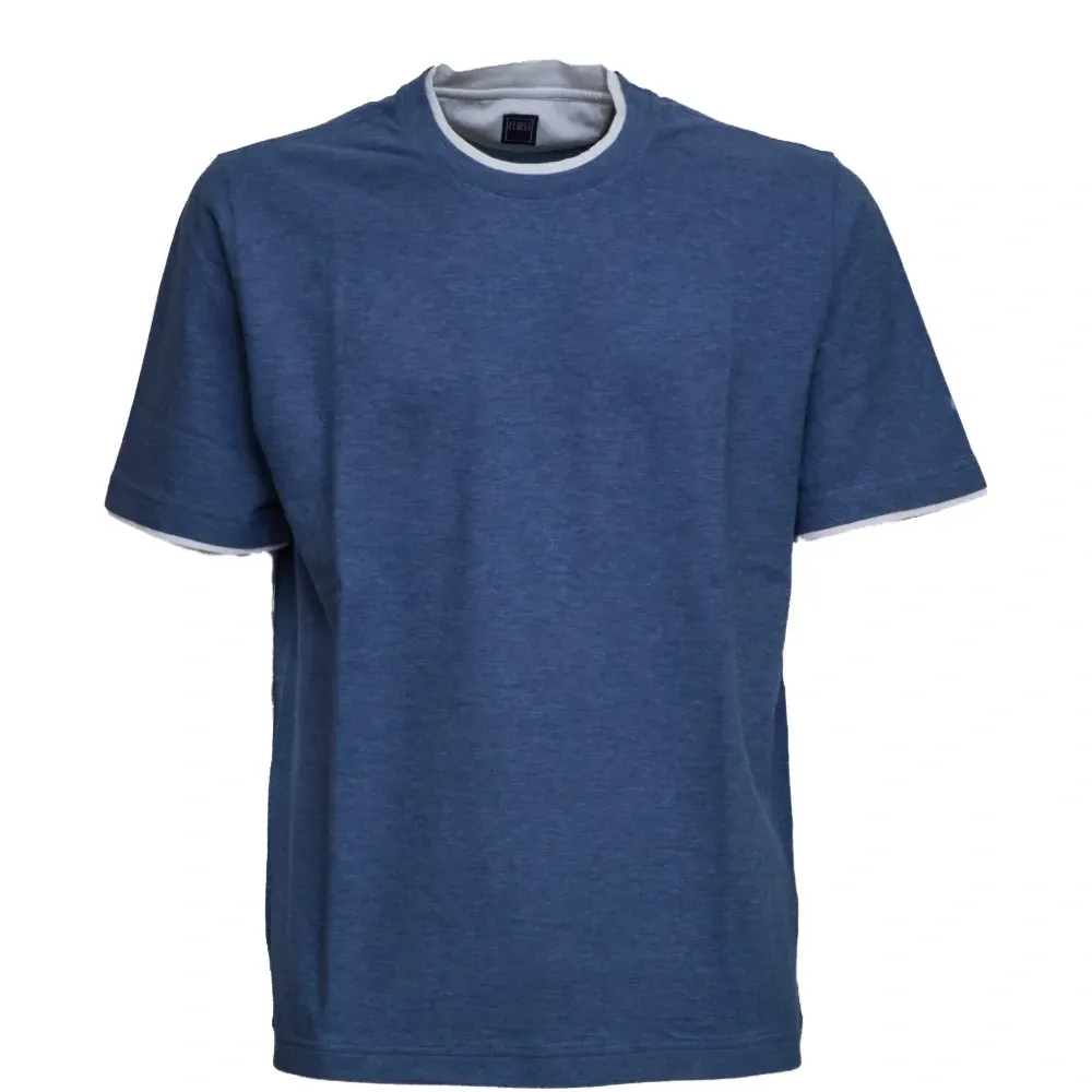 Футболка с круглым вырезом