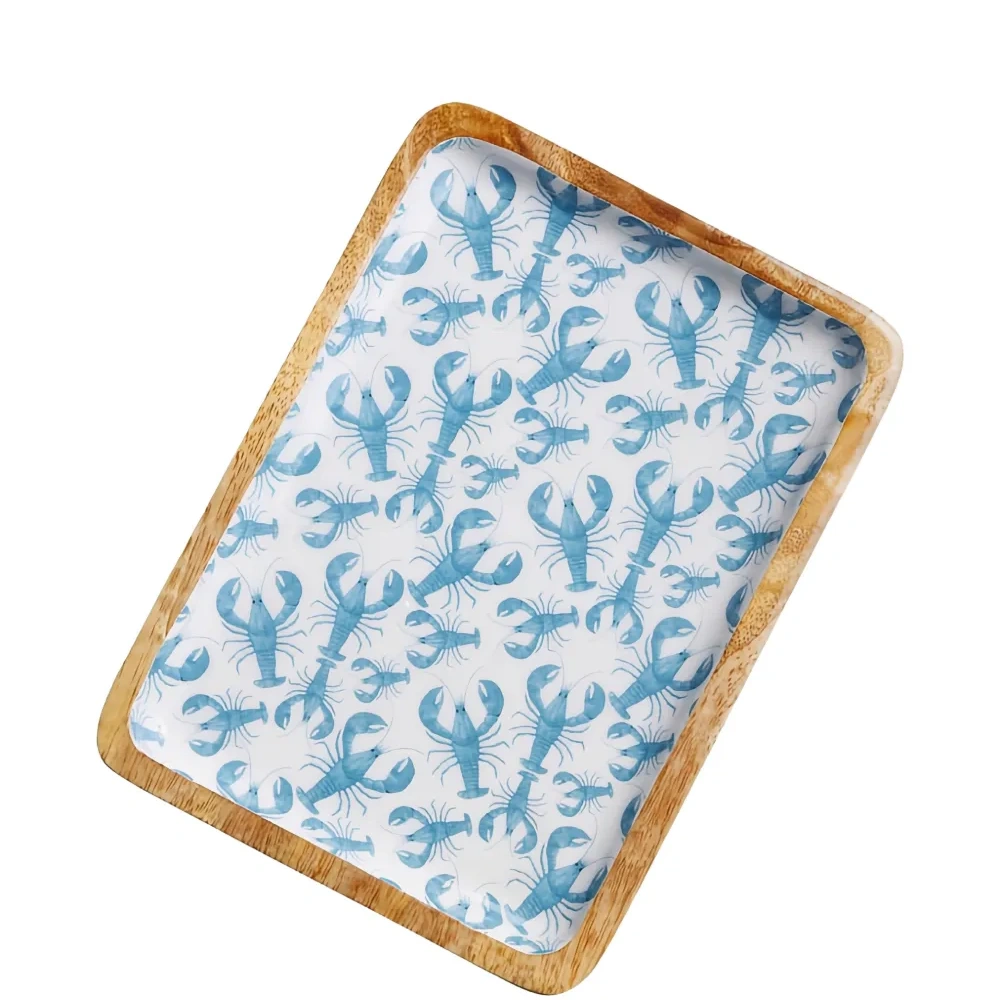 Поднос с принтом омара