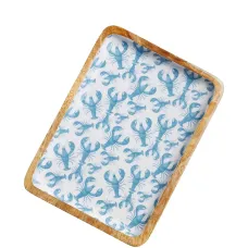 Поднос с принтом омара