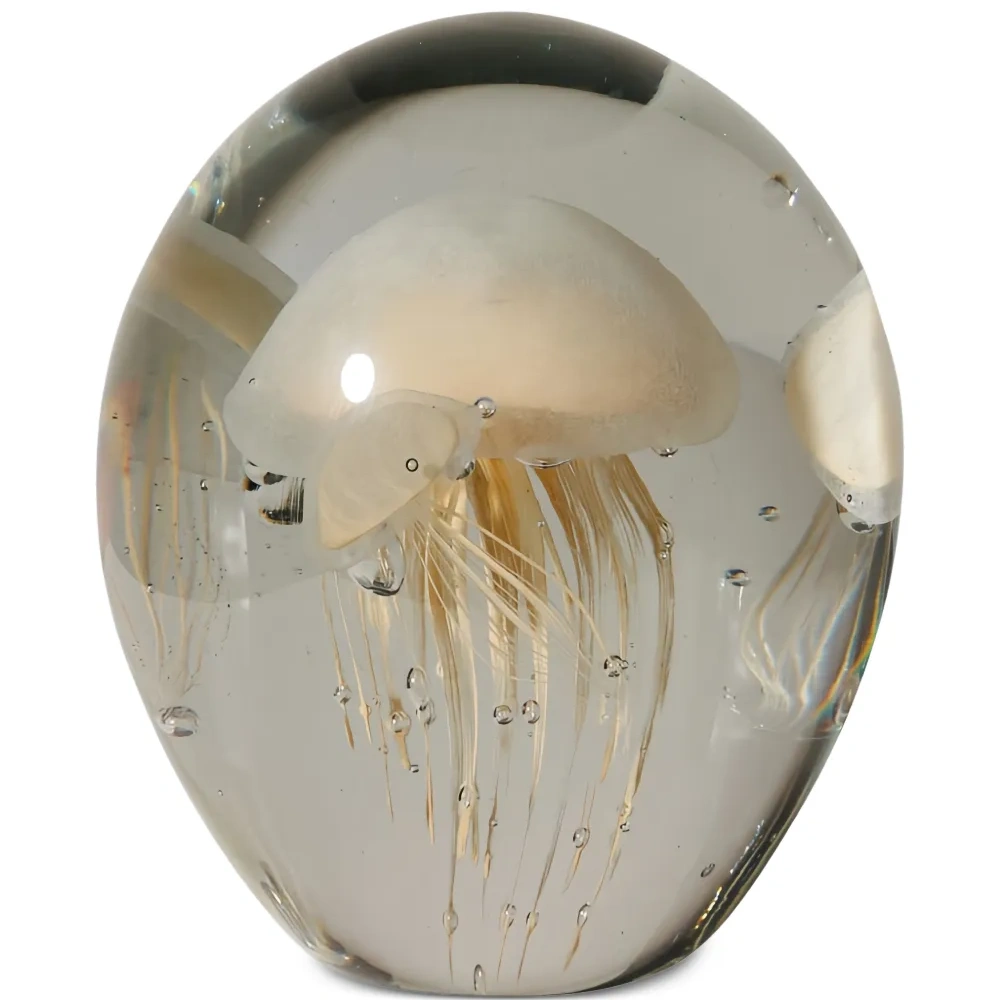 Большой пресс-папье в виде медузы