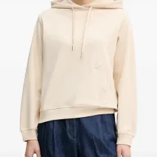 Худи с логотипом и кулиской