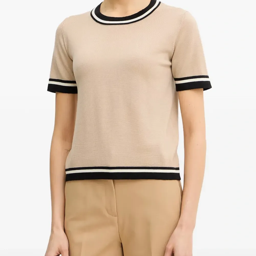 Топ Mielina из трикотажной кулирной глади