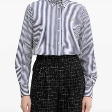 Рубашка на пуговицах с вышивкой Barratura Рубашка на пуговицах с вышивкой Barratura