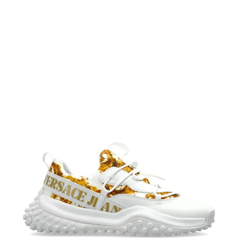 Кроссовки с барочным принтом