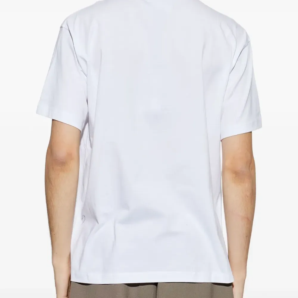 Хлопковая футболка с логотипом