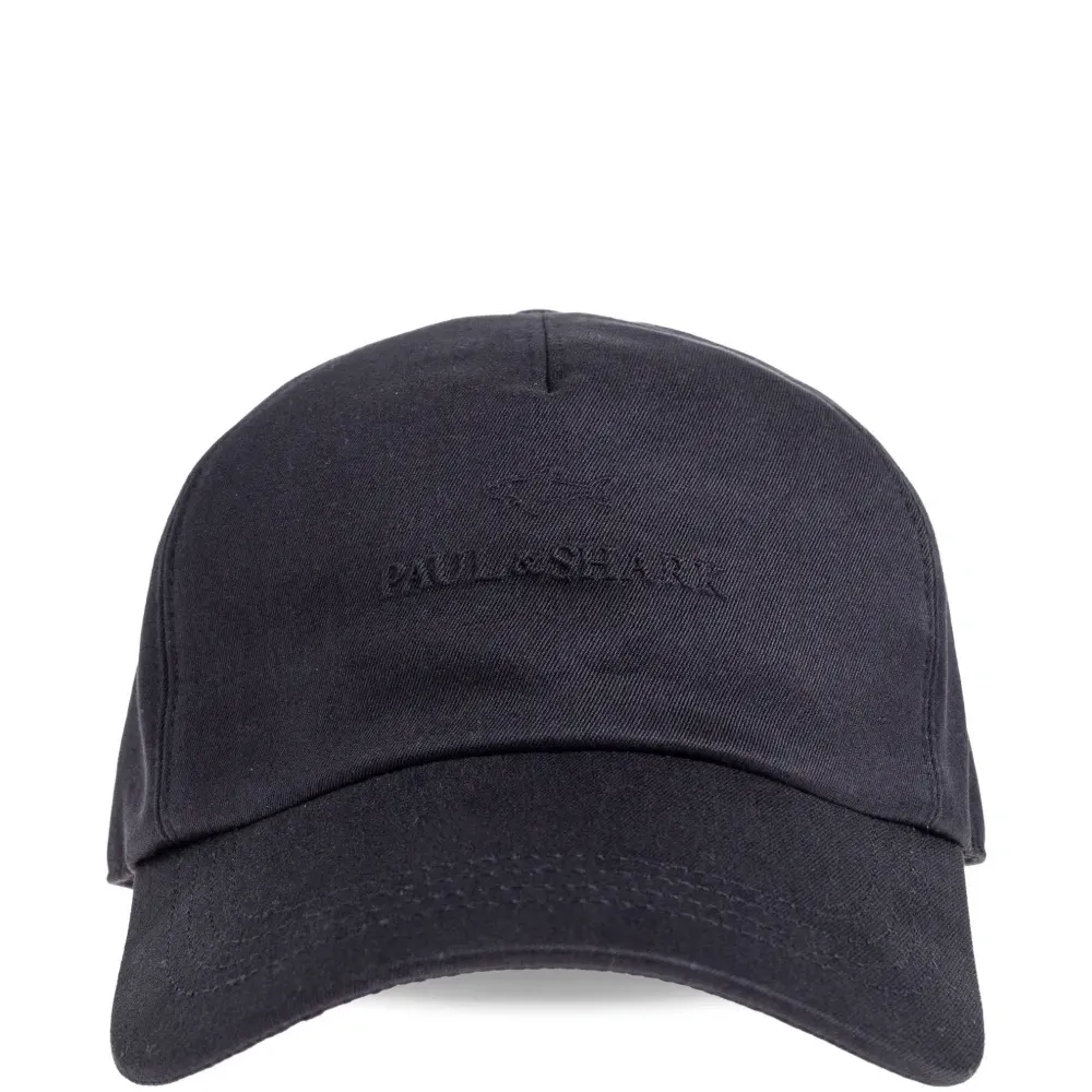 Бейсболка с тиснённым логотипом