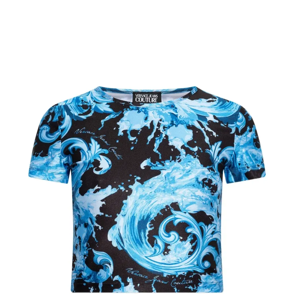 Футболка с барочным принтом