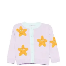 Кардиган с нашивками в виде звёзд