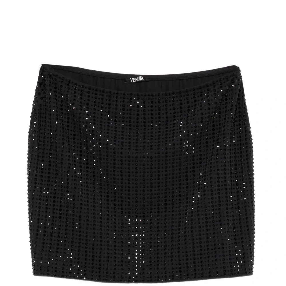Мини-юбка с кристаллами