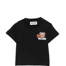 Футболка с нашивкой в виде медведя