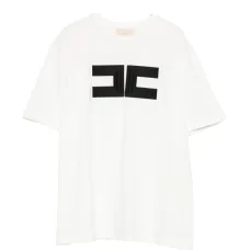 Футболка с нашивкой-логотипом