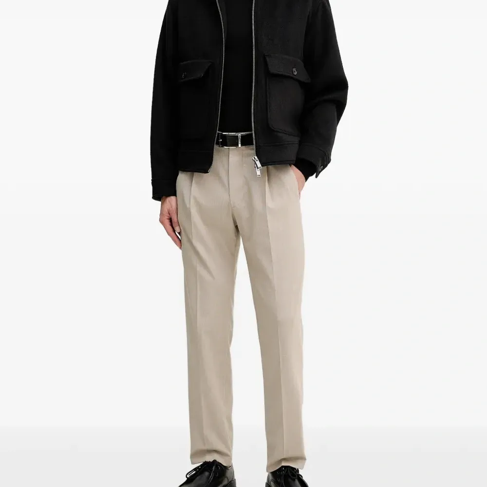 Брюки из плиссированной ткани Lead