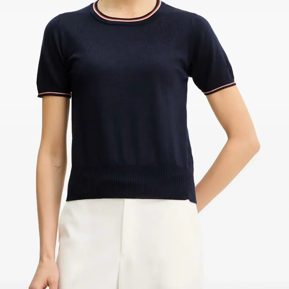 Топ из трикотажа в рубчик Metella