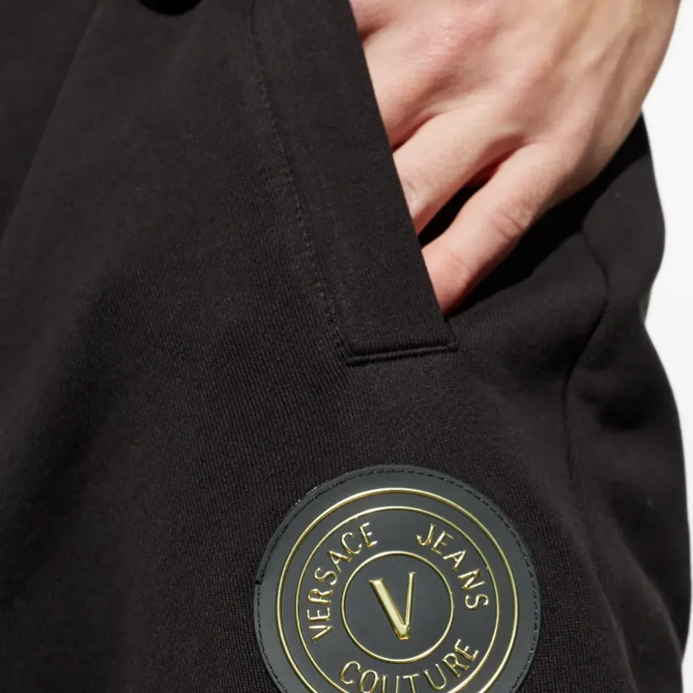 Брюки с логотипом и завязками