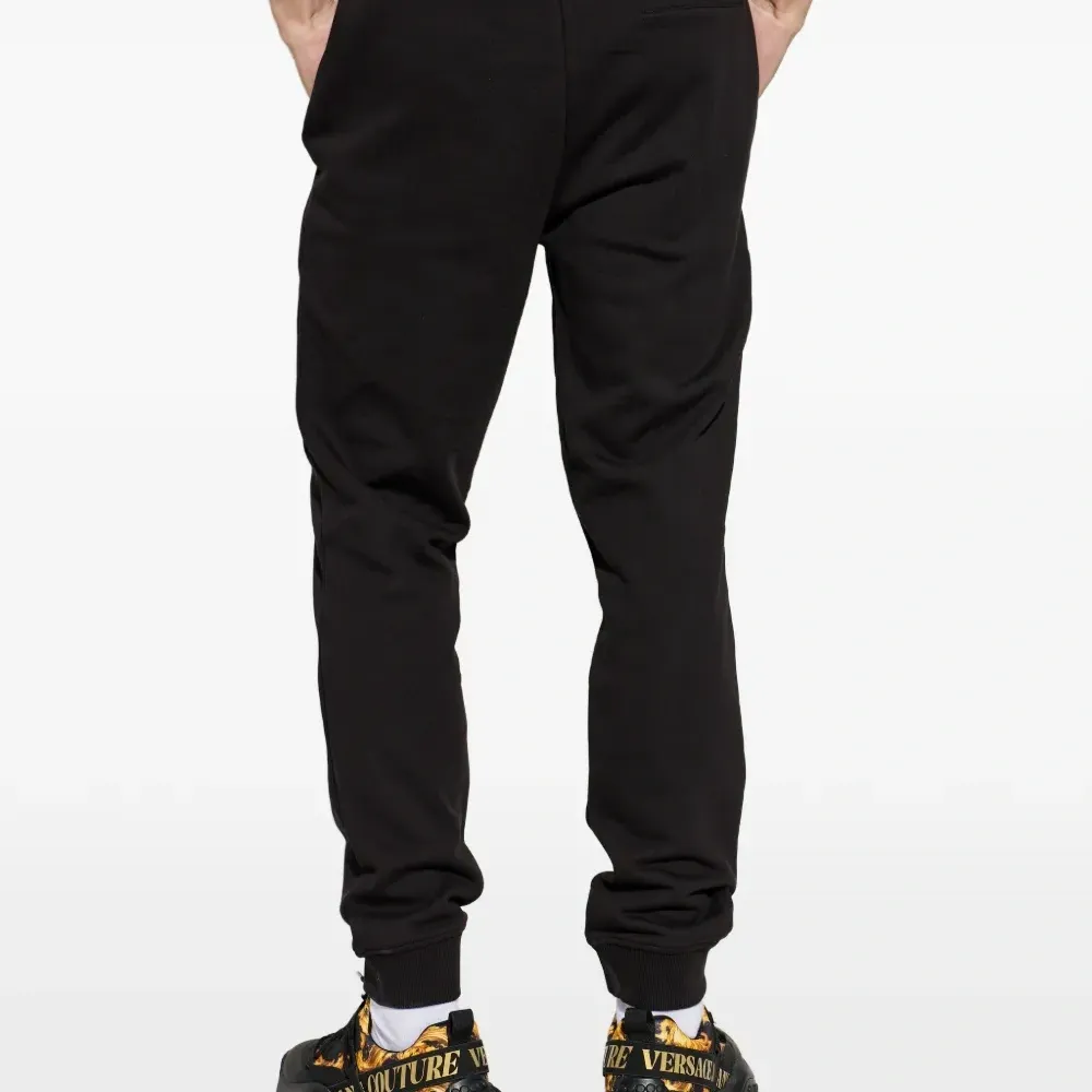 Брюки с логотипом и завязками