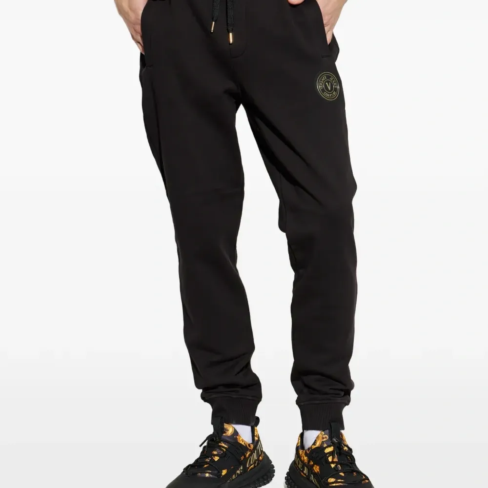 Брюки с логотипом и завязками