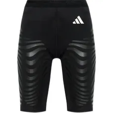 Шорты с логотипом и волнистым узором