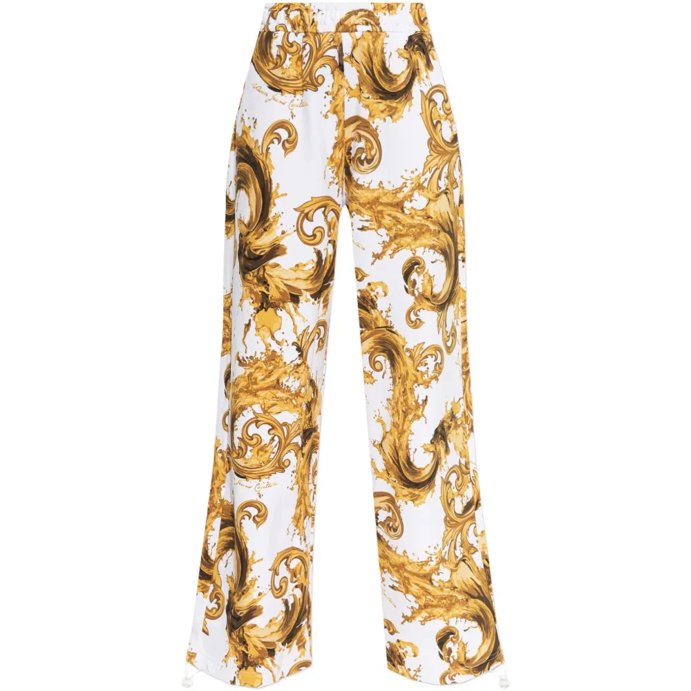 Брюки-треккинги с принтом