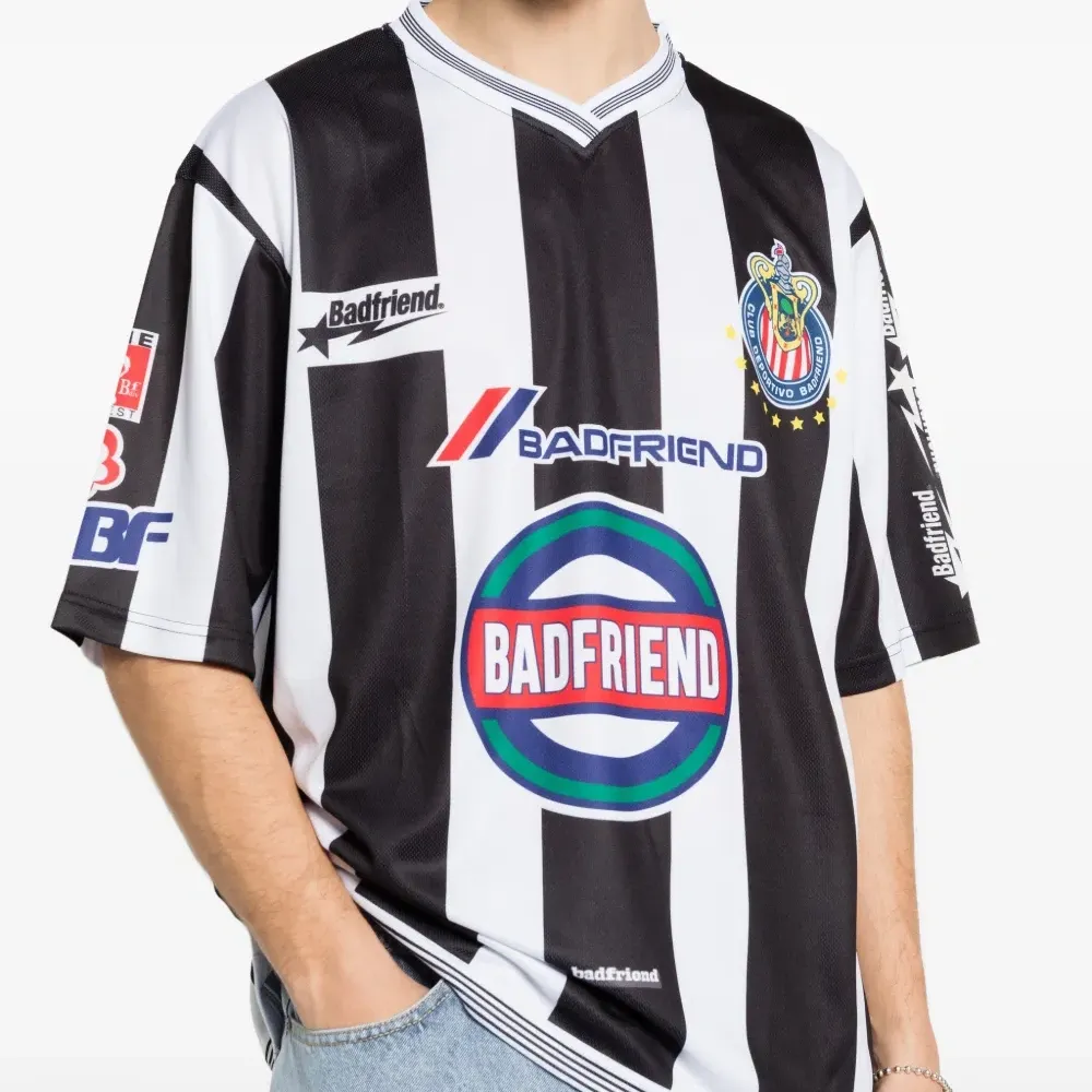 Футболка из трикотажа в полоску