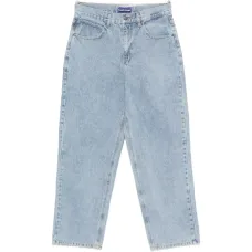 Синие джинсы из денима Синие джинсы из денима