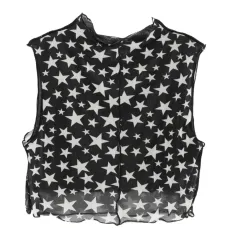Топ с принтом в виде звезд