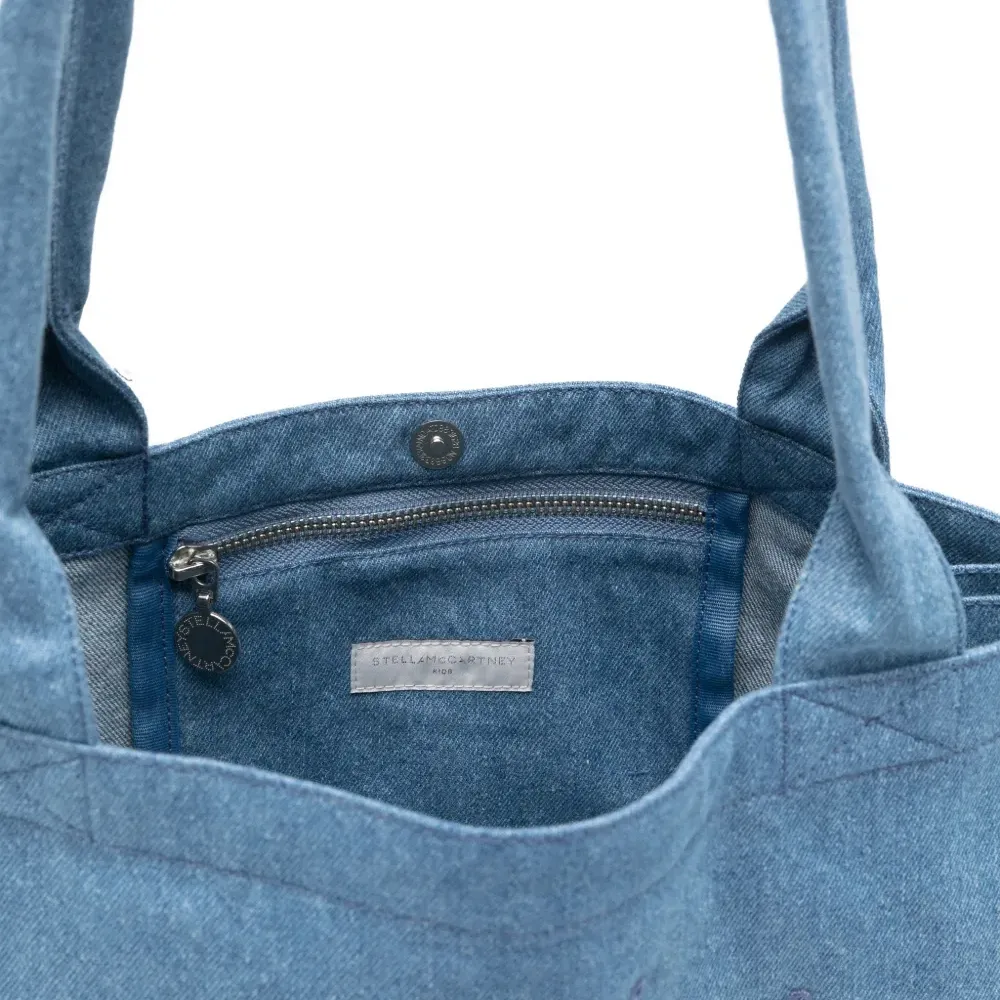 Сумка-тоут с логотипом и заклёпками