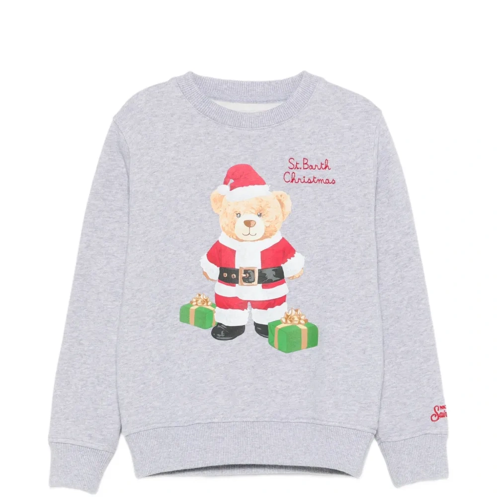 Новогодний топ Hutton N с медвежонком