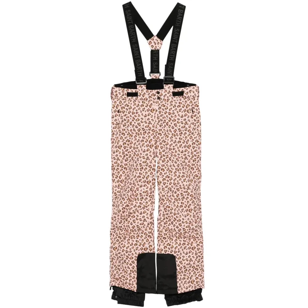 Брюки с леопардовым принтом Sarenne