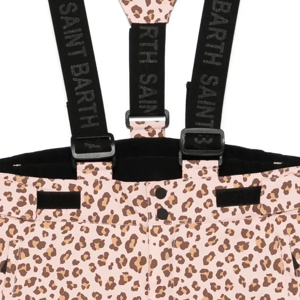 Брюки с леопардовым принтом Sarenne